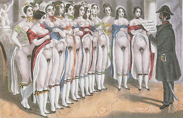 Verächtlichmachung und Spott über den Wiener demokratischen Frauenverein unter dem Titel: "Der letzte Augenblick des Demokratischen Frauen-Verein im Jahre 1848"